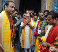 PM in Jagannath Temple