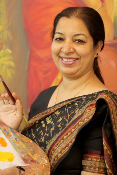  Kiran Soni Gupta, a breaucrat who paints the culture of Rajasthan