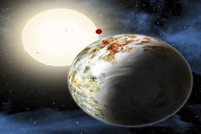 Astronomers discover type of rocky planet much bigger than Earth