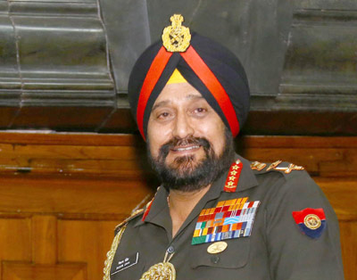 Relinquishing of command by General Bikram Singh