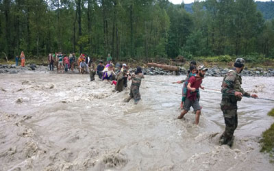 Jammu & Kashmir was pounded by the worst deluge in 2014