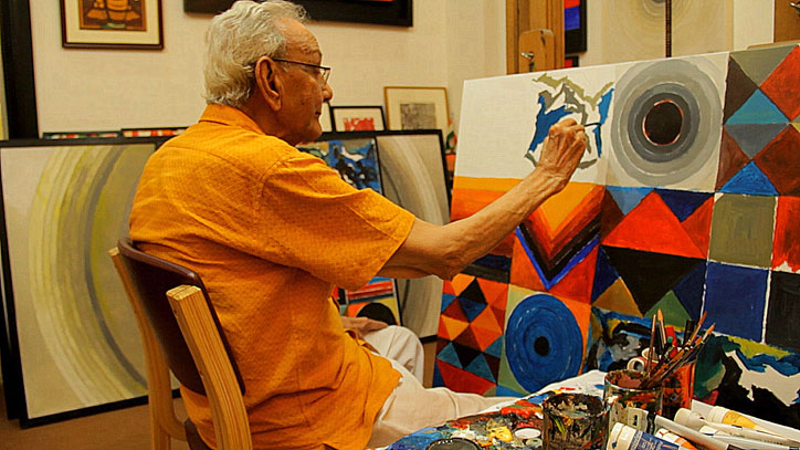 Sayed Haider Raza: Artist who believed in Christ and Krishna and the primordial 'Bindu'