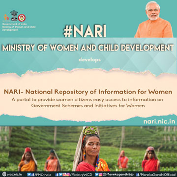 Women Empowerment through NARI portal, WCD minstry launches many more schemes 