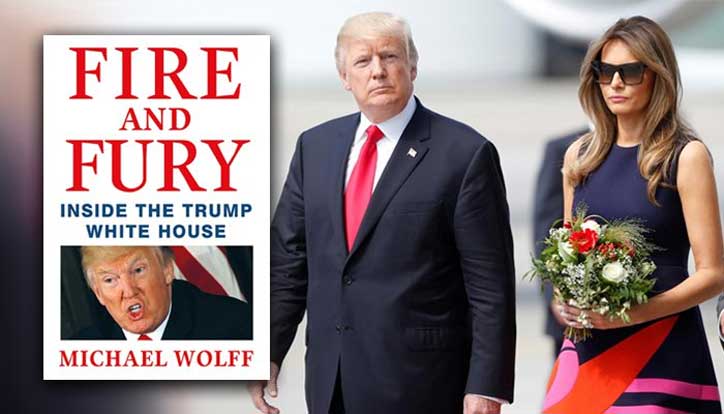 Fire and Fury: The bombshell book to publish today despite President Trump's blocking attempt