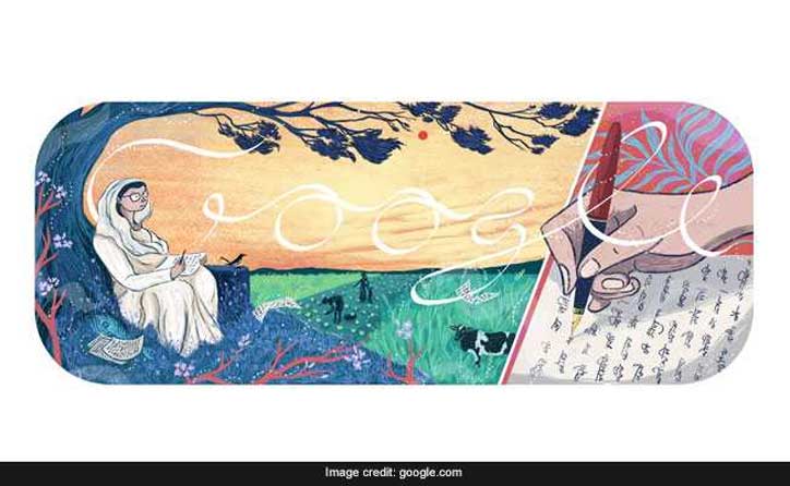 Google is celebrating Mahadevi Varma, the Hindi poet and women's rights activist with a Doodle
