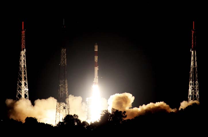 PSLV-C42 launches 2 foreign satellites from Sriharikota