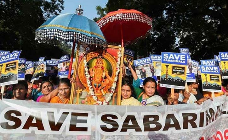 Media bears brunt of protests as tempers soar around Sabarimala after the Supreme Court's verdict