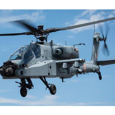 Eight Apache Attack Helicopters Inducted In IAF