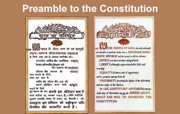 Jana Gana Reading the Preamble of the Constitution and Women's Movement for Citizenship embodying broad  nationalism fortifies our Republic