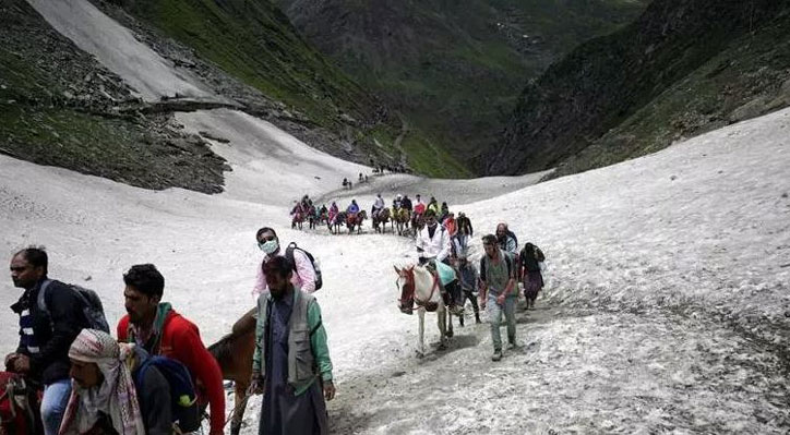 Due To Covid Crisis Registration Of Pilgrims For Amarnath Yatra Is Temporarily Suspended