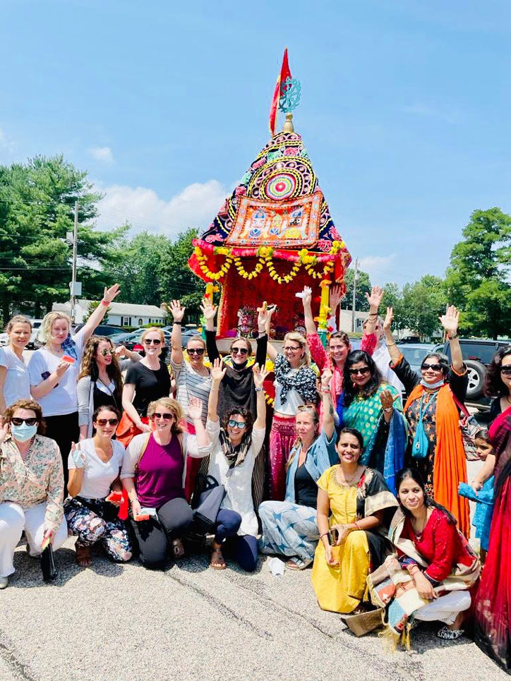 Car Festival of the Lord Jagannath hosted in Rhodes Island of USA