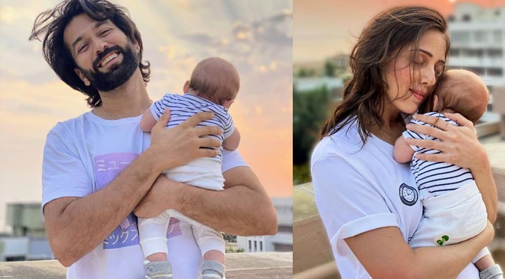 Nakuul Mehta Introduces His Baby Boy Sufi To Fans