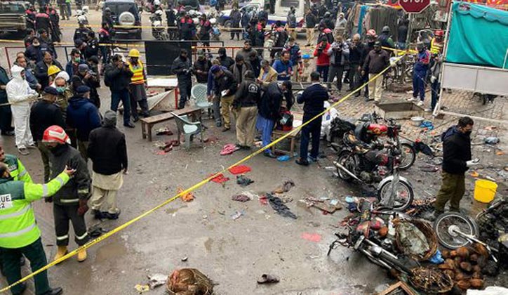 Bomb blast in Pakistan's Lahore, 3 killed