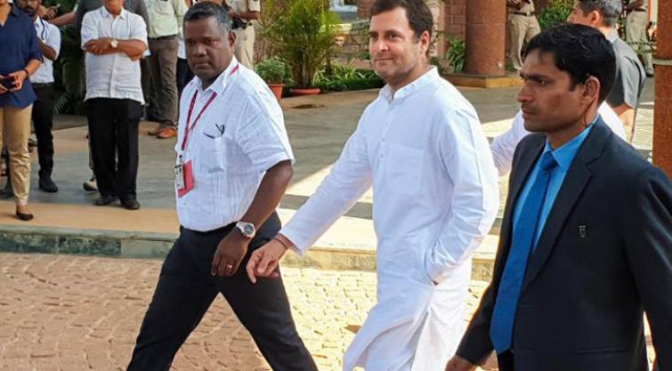 Rahul Gandhi detained by Delhi Police as Congress leaders protest 