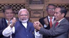 India Showcases Odisha's Konark Wheel As PM Modi Welcomes World Leaders