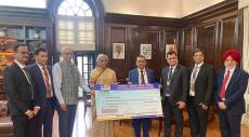 FM Nirmala Sitharaman Receives Dividend Cheque Of Rs 1,831.08 Crore