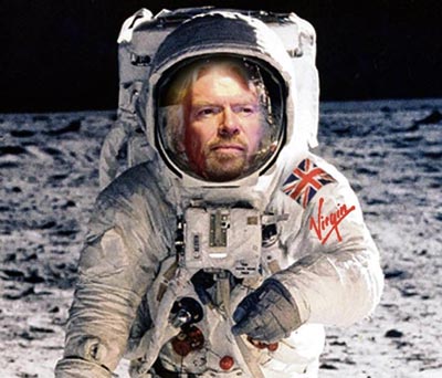 Virgin tycoon Sir Richard Branson plans lunar trip - FacenFacts