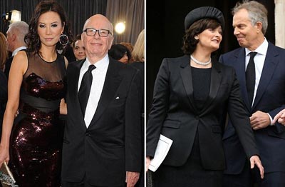 Is Tony Blair affair with Wendi Deng behind Rupert Murdoch divorce