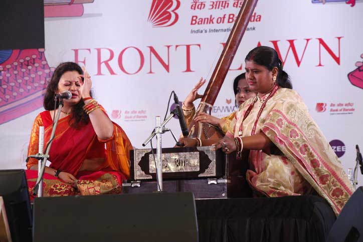 Morning Music by Meeta Pandit kick starts sessions with literary stalwarts celebrating the might of the word