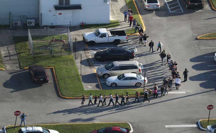 Parkland Florida school shooting: At least 17 dead; 19-year-old suspect ex-student Nicolas Cruz in custody