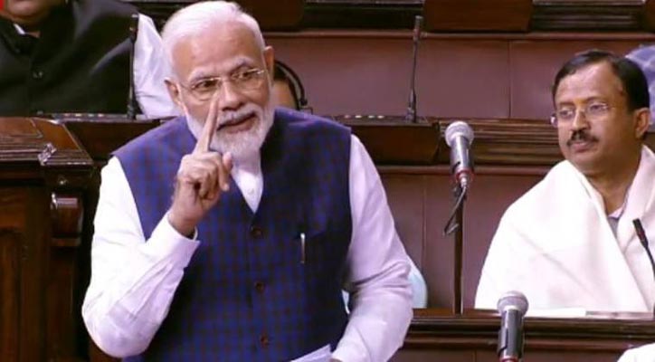 PM Narendra Modi blasts Congress in Lok Sabha