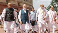 PM Modi's dig at Congress in meet with NDA MPs from Uttar Pradesh