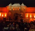 Amber Fort at Night during JLF event