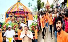 Bengaluru's Sahakar Nagar Temple Celebrates Niladri Bije Festival