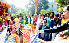 Delhi's Hauz Khas Jagannath Temple Hosts Boat Sailing Ceremony