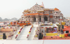 Ayodhya News: Traffic diversions, heavy vehicle ban ahead of historic Ram Temple flag