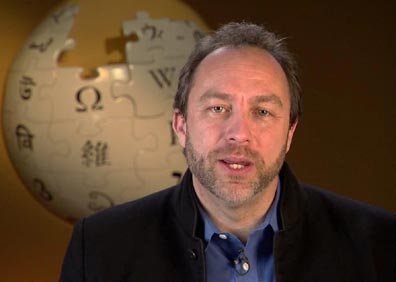 Maps on Wikipedia depict people's view: Founder