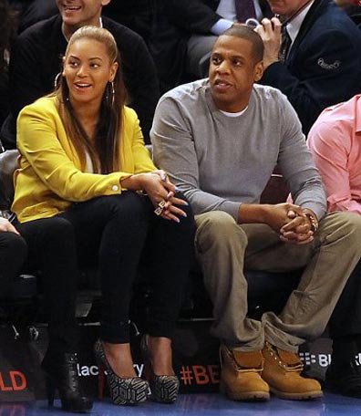 Beyonce and Jay-Z first public outing together since the birth of baby Blue Ivy