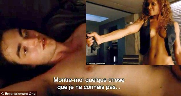 Robert Pattinson strips for sex scenes with a naked woman for bad boy role in Cosmopolis