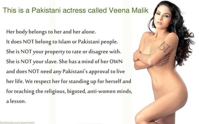 Net abuzz with Veena Malik's Playboy and Supermodel shoot with comments on her body 