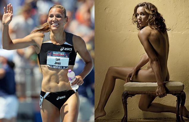 Athlete Lolo Jones nude for ESPN, says staying virgin is harder than training for Olympics