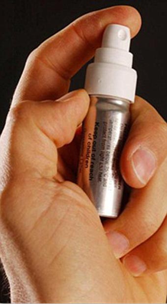 The Tempe spray to help love moment