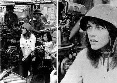 Jane Fonda regrets on her 1972's anti-aircraft missile launcher Vietnam War photo  