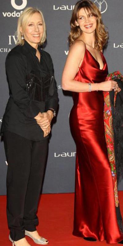 Martina Navratilova becomes parent to her girlfriend Julia Lemigova's daughters