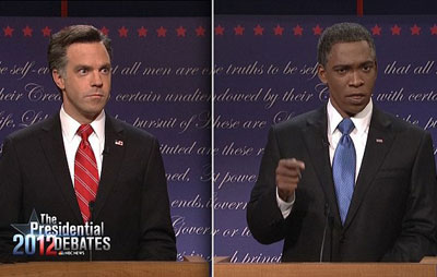 Saturday Night Live pokes fun at Prez Obama, SNL tears into Barack over hapless debate