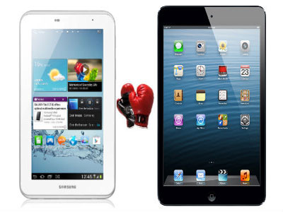 Galaxy Tab 2  vs iPad Mini: Purchase the best one 