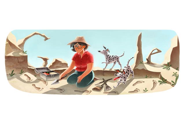 Mary Leakey's 100th birthday celebrated by Google doodles