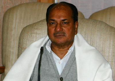 AK Antony 'sad' about Admiral DK Joshi quitting as Navy Chief