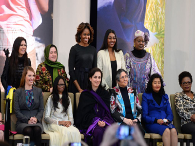 Michelle Obama felicitates Indian acid attack victim Laxmi