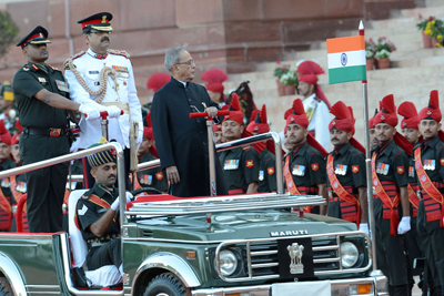 President witnessed Ceremonial change-over of the Army Guard Battalion