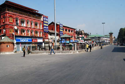 Restrictions in Srinagar over separatist shutdown affects life