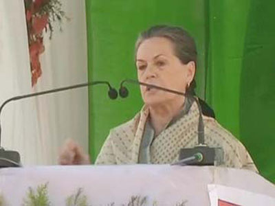 Sonia Gandhi slams BJP again, says BJP in an individual's hands