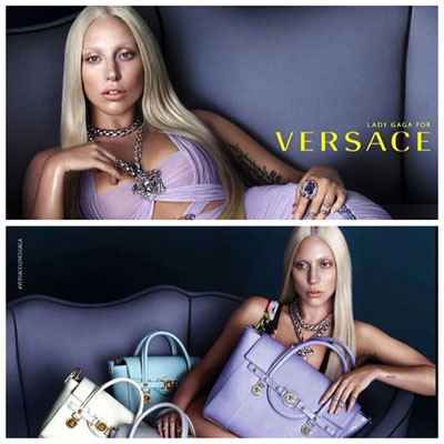 Gaga's Versace campaign photoshoot pics leaked on net