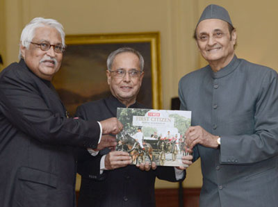 'First Citizen: Pranab Mukherjee in Rashtrapati Bhavan', Coffee-table book by The Week released