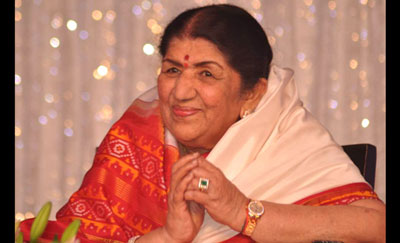 Lata Mangeshkar chants bhajans for Jain community, records album