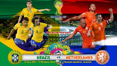 2014 FIFA World Cup Third Place Game: Brazil vs Netherlands match preview